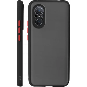 Huawei Nova 9 Kılıf Mat Parmak Izi Yapmaz Kamera Korumalı Renkli Tuşlu Sert Silikon