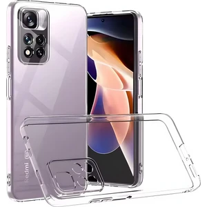 Xiaomi Redmi Note 12 Pro Kılıf Şeffaf Kamera Korumalı Renksiz Esnek Süper Silikon Kapak Kilif
