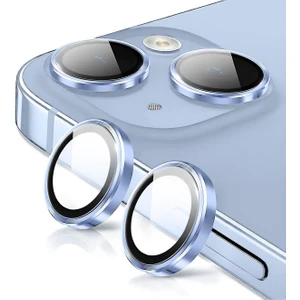 Apple iPhone 14 Kamera Lens Koruyucu Kırılmaz Cam Kaliteyi Bozmaz Temperli Berrak Koruma Cl-07