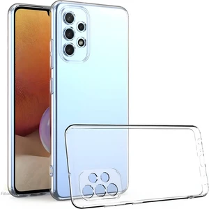 Samsung Galaxy A72 Kılıf 3D kamera Korumalı Şeffaf Yumuşak Süper Silikon Kapak