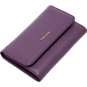 Mor Hakiki Deri Kadın Cüzdan - S1CB00005730-H4G