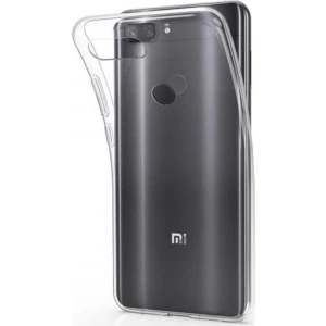 Xiaomi Mi 8 Lite Kılıf A+ Şeffaf Lüx Süper Yumuşak 0.3mm Ince Slim Silikon