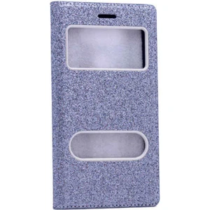 Apple iPhone 6 - 6s Kılıf Kapaklı Simli Parlak Lüks Koruyucu 360 Kapak