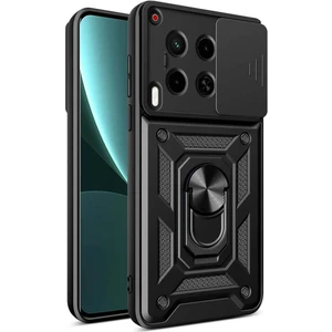 Tecno Camon 30 Kılıf Kamera Korumalı Sürgülü Yüzüklü Armor Tank Kapak
