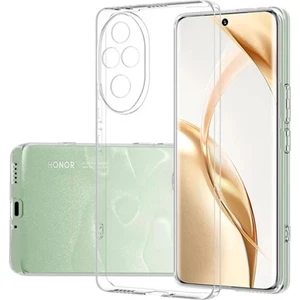 Honor 200 Pro Uyumlu Kılıf Kamera Korumalı Şeffaf Ultra Ince Esnek Renksiz Silikon Kapak