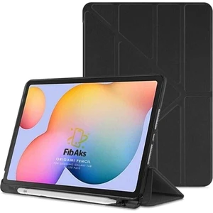 Apple iPad Air 11 10.9 Inç Air 4 5 6 2020 2022 2024 Kılıf Tri Folding Standlı Kalemlikli Kalem Bölmeli 3 Katlamalı Standlı Uyku Modlu Smart Kapak