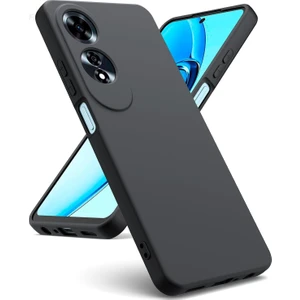 Oppo A60 Kılıf Kadife Lansman Soft Yumuşak Liquid Silikon Kamera Korumalı Kapak