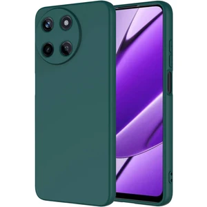Realme 11 4g Kılıf Kadife Lansman Soft Yumuşak Liquid Silikon Kamera Korumalı Kapak