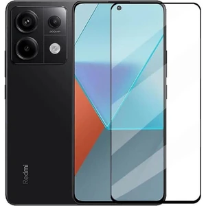 Xiaomi Redmi Note 13 Pro 4G Uyumlu Tam Kapatan Tamperli Cam Ekran Koruyucu Kırılmaz Cam