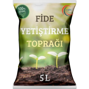 Bk Commerce Fide Toprağı 5 Lt - Tohum Çimlendirme Harcı, Cocopeat & Perlit Karışımı