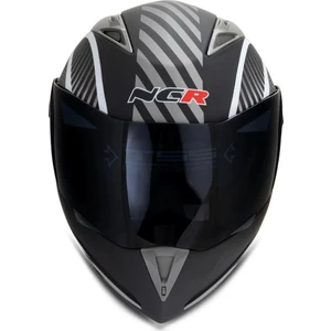 Çene Açılır Kask Monster Siyah Vizörlü Ece Belgeli