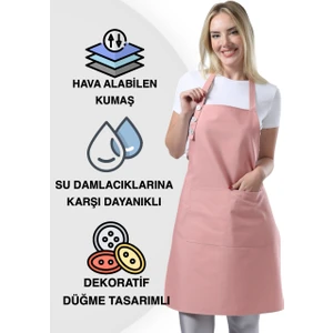 Boyun Ayarlı, Su Geçirmez, Cepli Şef, Aşçı, Mutfak Önlüğü , Cafe, Barista, Kuaför, Ressam ve Çiçekçi Önlükleri