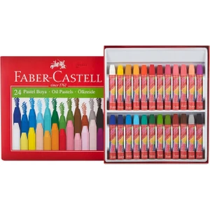 Karton Kutu Pastel Boya 24 Renk