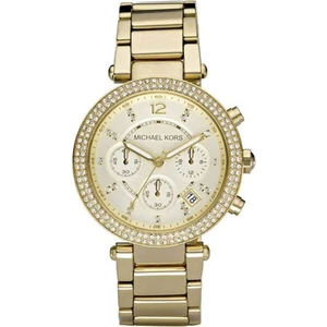 Michael Kors Kadın Kol Saati Kronometre ve Takvimli Çelik Kordon Mineral Cam 10 ATM Su Geçirmez