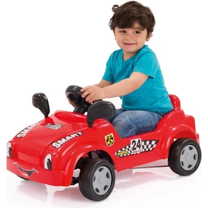 Smart Kırmızı Pedallı Araç – Dayanıklı Plastik Gövde, Metal Pedal, 2-6 Yaş Çocuklar İçin Eğlenceli Oyun Aracı