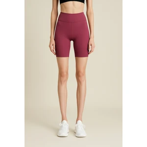 Yüksek Bel Toparlayıcı Kadın Spor Kısa Tayt