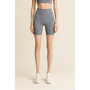 Yüksek Bel Toparlayıcı Kadın Spor Kısa Tayt