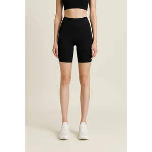 Yüksek Bel Toparlayıcı Kadın Spor Kısa Tayt