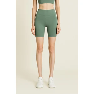 Yüksek Bel Toparlayıcı Kadın Spor Kısa Tayt