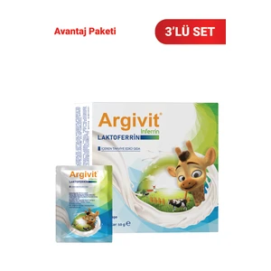 İnferrin Laktoferrin İçeren Takviye Edici Gıda 10 Saşe 3'lü Paket