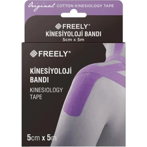 KİNESİYOLOJİ VE SPORCU BANDI MOR RENK (SU GEÇİRMEZ/%100 PAMUK) KİNESİO