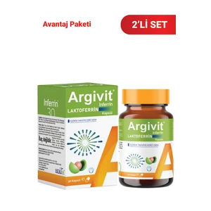 İnferrin Laktoferrin İçeren Takviye Edici Gıda 30 Kapsül 2'li Paket