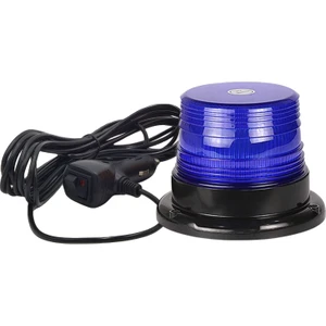 7 Fonksiyonlu Tepe Lambası Çakarlı Mıknatıslı 12-30V Mavi / LAIK536-3