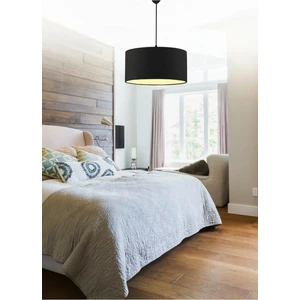 Siyah Kumaş Sarkıt Avize