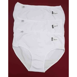Kadın Elastan Bato Külot Paket Içeriği 3 Adet Beden 4 (XL)