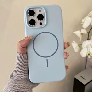 Apple Iphone 16 Pro Uyumlu Magsafe Lansman Kir Tutmaz Silinebilir Içi Kadife Telefon Kılıfı Kablosuz Şarj Özellikli 