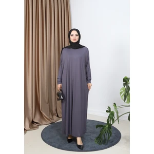 Penye Yarasa Kol Elbise