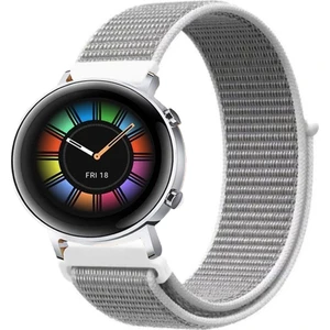 Huawei Watch Gt2 42MM Akıllı Saat Uyumlu Spor Kumaş Desenli Cırt Cırtlı Kordon Kayış