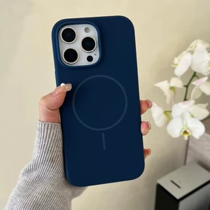 Apple Iphone 13 / 14 / 15 Uyumlu Magsafe Lansman Kir Tutmaz Silinebilir Içi Kadife Telefon Kılıfı Kablosuz Şarj Özellikli