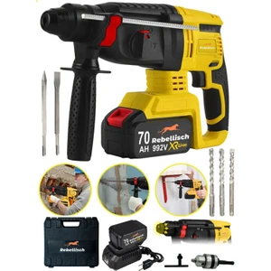 Germany A-Line M4 Brushless 992VF 70Ah 100J Kömürsüz Motor Bakır Sargılı Darbeli Çift Akülü Şarjlı Kırıcı