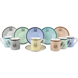 Mikasa Moor Micasa Desenli 6’Lı Kahve Fincanı Seti