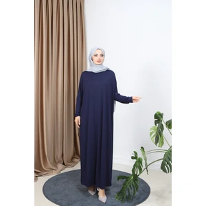 Penye Yarasa Kol Elbise