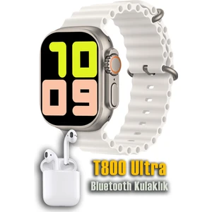 Digi Monster Watch 8 Ultra Akıllı Saat IPS Ekranlı / 2 Çift Kordon / Bluetooth Kulaklık