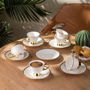 Rozzental 80 ml 6'lı Kahve Fincan Takımı