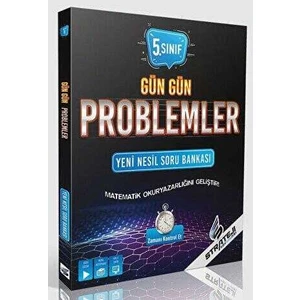 Strateji Yayınları 5. Sınıf Gün Gün Problemler Soru Bankası