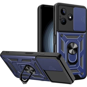 Realme C61 Kılıf Kamera Sürgülü Defense Pars Tank Kapak