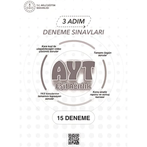 3 Adım Deneme Sınavları Eşit Ağırlık(Ea-Meb )