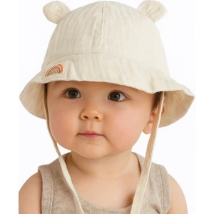 Organik Lamur Şapka Natural