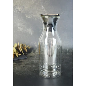 1000 ml Şelale Kapaklı Cam Sürahi 401338