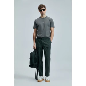 Marcus Modern Grafik T- Shirt Siyah