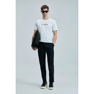 Blaze Modern Grafik T- Shirt Siyah