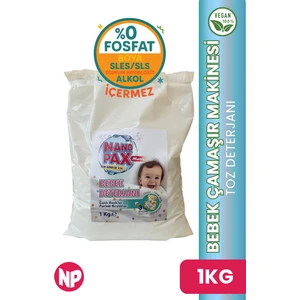 Bebek Çamaşır Makinesi Toz Deterjanı 1 kg