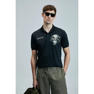 Bloom Smart Erkek Polo Tişört Siyah