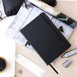 A5 Bullet Journal Noktalı Defter 140 Gr. 80 Yaprak Deep Charcoal