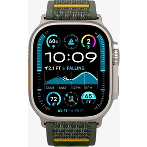 Apple Watch 49mm Ultra 3/2/1 - 46mm Seri 11/10 - 45mm Seri 9/8/7 - 44mm Seri SE/6/5/4 Kordon Kayış Band Athlex Air Active Green - AMP09035