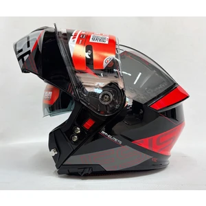 mt Genesis Sv Atempo B15 Parlak Renk Çene Açılır Kask Iç Güneş Vizörlü